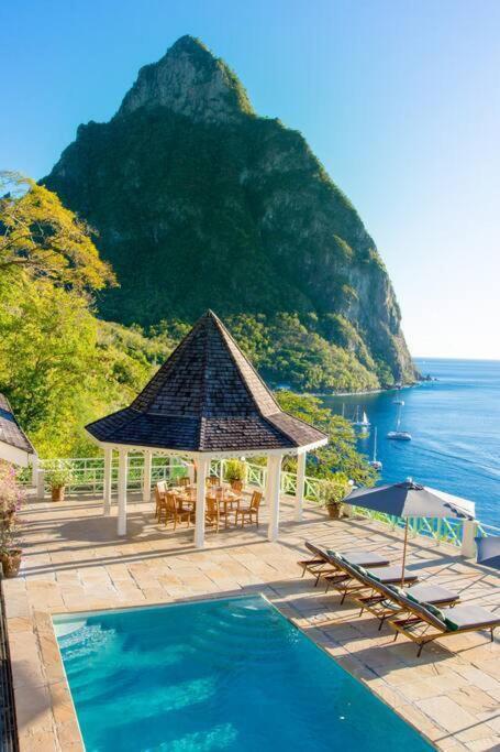 Soufrière Belle Coco Malgratoute Beach St Lucia 빌라 외부 사진